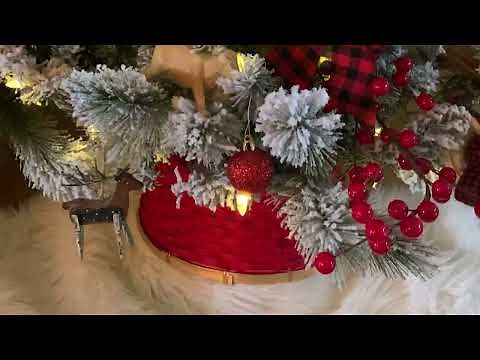 DIY Christmas Tree Collar