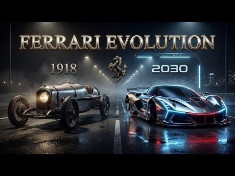 Ferrari Evolution 1918–2030 Will Blow Your Mind 🏎️🔥