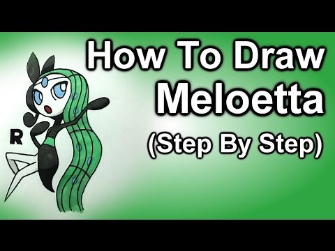 How To Draw Meloetta Step By Step