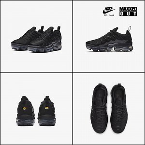 Make a statement with bold cushioning and triple-black style that pushes boundaries. | Nike