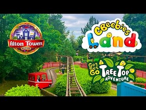 Get Set Go Tree Top Adventure POV at Alton Towers CBeebies Land June 2024