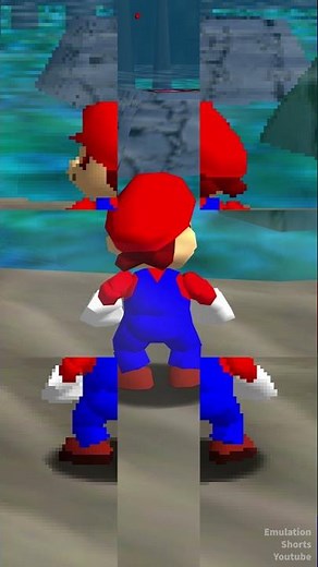 Super Mario 64 | Native vs Upscaled