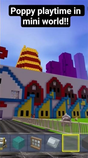 poppy playtime in mini world!!
