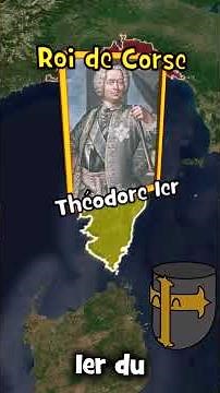 La folle histoire du roi de Corse ! #shorts #histoire