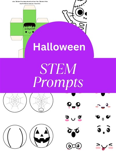Halloween STEM Activities for Kids | Printable Science (PDF Download) - Etsy