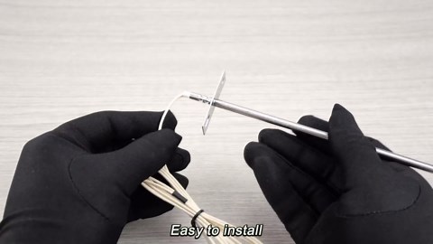 RTD Temperature Probe Sensor Fit for Z-Grill 450A 5502G 5502H 550A 550B 450B Pellet Grills, Replace ZG-RTD-1 AS-TR145, Accurate Real-Time Barbecue Stove Probe