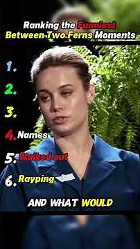 Ranking the FUNNIEST Between Two Ferns Moments 😂 | Zach Galifianakis Unfiltered #betweentwoferns