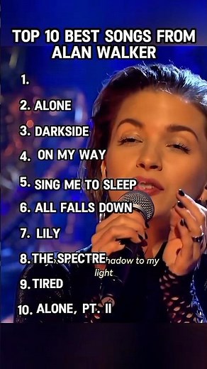 Top 10 best songs from Alan walker #viral