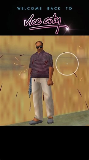 Just passing the lane🤩#grandtheftauto #vicecity #gta #ps2 #gtavicecity #gta