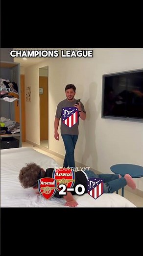 Arsenal destroyed atleti 💯 #championsleague