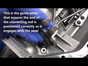 Park lock mechanism operation