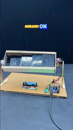 Sunlight Tracking Solar Panels | Arduino Auto Folding Tutorial #solarpanel #arduino #project
