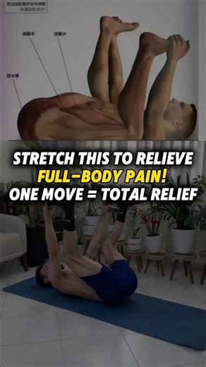 One Stretch to Relieve Back, Neck, and Leg Pain | Daily Full-Body Fix