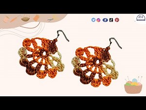 "DIY Crochet Earrings: Step-by-Step Tutorial with Free Pattern!"