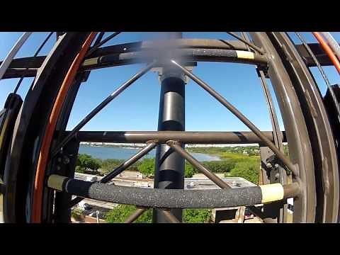 Tampa Fire Academy arial ladder climb