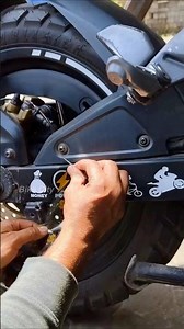 New Sticker Install in Bike Modified #shorts #bike #sticker #modified #newtoyou #bikecity