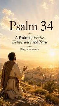 Psalm 34 | When God Delivers You 🙏