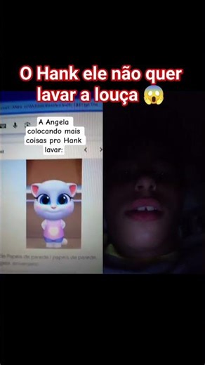 o Hank ele não quer lavar a louça 😱 #shorts