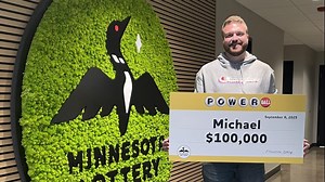 Caledonia man steps forward after winning $100k in Powerball lottery