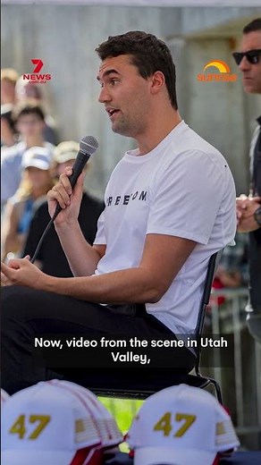 Charlie Kirk shot during university event
