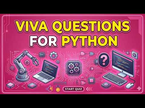 Python viva Questions and Answers| Python