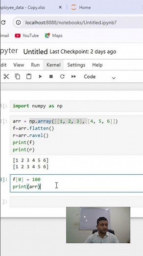 flatten() vs ravel() in NumPy – Master This Common Confusion! #numpy #python