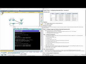 Cisco RnS - Lab 9.3.2.11 Configuring Extended ACLs Scenario 2