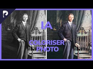 Mettre de la couleur sur une photo noir et blanc EN UN CLIC