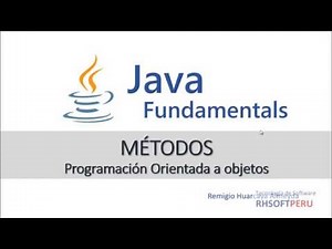 como crear metodos con java