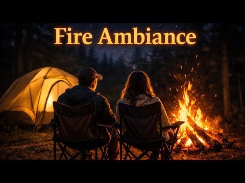 4k Fire Crackling sound for Sleeping .