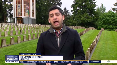 Memorial Day at Evergreen Washelli Cemetery