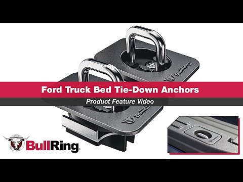 BullRing USA Ford Truck Bed Tie Down Anchors - Product Feature