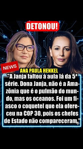 823K views · 12K reactions | Ana Paula Henkel faz uma crítica...