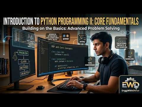 Introduction to Python Programming for ML - Part 2