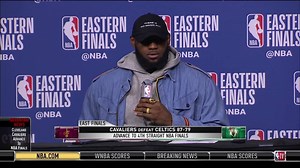 LeBron James discusses reaching his eighth consecutive NBA Finals, the Cleveland Cavaliers season and more in his Game 7 postgame press conference. | NBA TV