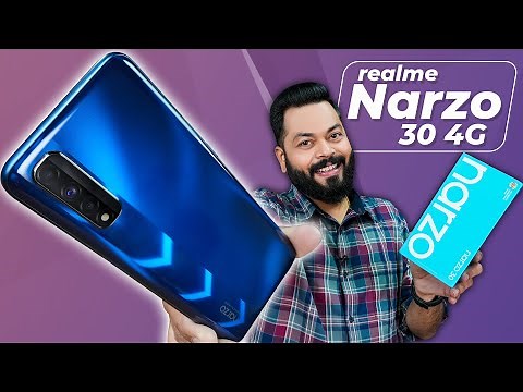 realme Narzo 30 4G Unboxing And First Impressions ⚡ MediaTek Helio G95, 90Hz Screen, 5000mAh & More