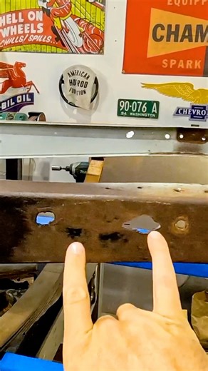 Fixing 93-Year-Old Cracks & Holes | 1932 Ford Frame Repairs!