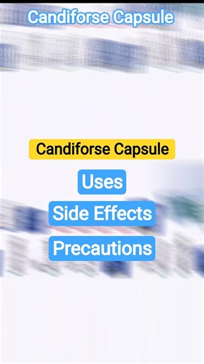 Candiforse Capsule Uses in Hindi 💊 | Fluconazole 100mg & 200mg | Fungal Infection Treatment |#shorts