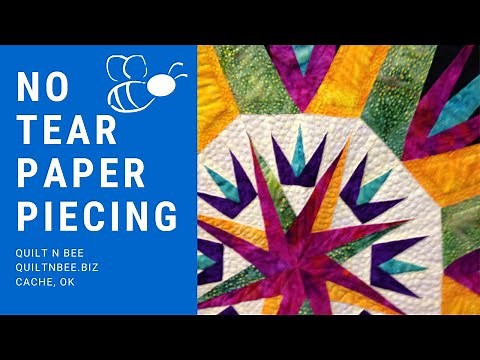 No Tear Paper Piecing