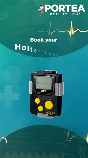 🩺 What is a Holter Monitor? It is a small, wearable device that tracks your heart’s activity for 24 to 48 hours — far beyond what an ECG can capture in just a few seconds. Ideal for spotting irregular heartbeats, silent arrhythmias, or unexplained palpitations. 🧠 Why does it matter? Because your heart doesn’t always misbehave when you’re at the clinic. But with a Holter test, we listen to your heart around the clock, while you go about your day. 🏠 Why Portea? We bring this test home. No hospi