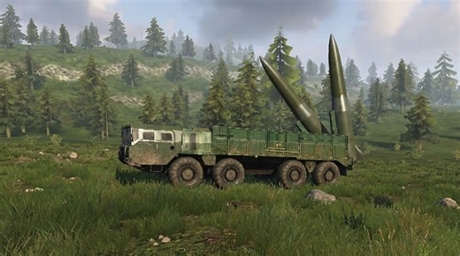 9k720 iskander (Russian ballistic missile) addon - Battlefield 2