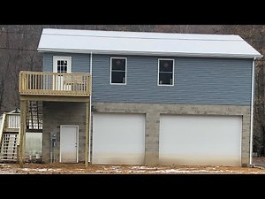 Full Garage/Apartment build - 1440 square feet!