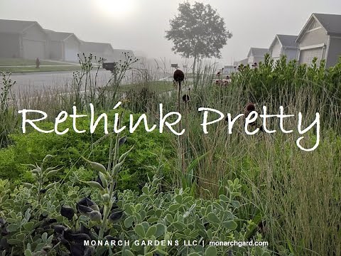 Rethink Pretty -- Front Yard Lawn to Prairie Garden Conversion