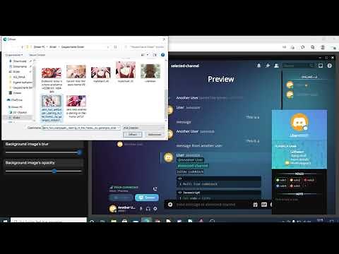 Ein beliebiges Theme (Hintergrund) in Discord erstellen