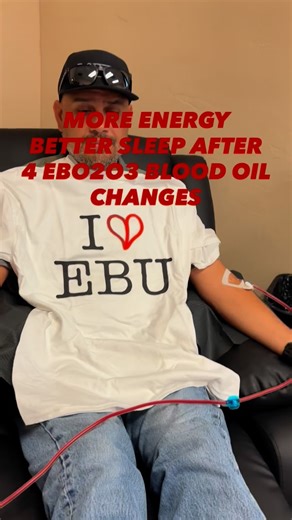 11K views · 223 reactions | T2 diabetic gets more energy and better sleep after 4 ebo2o3 blood oil changes. | 21st Century Laserstem Pain & Regenerative Medicine Institute | Facebook