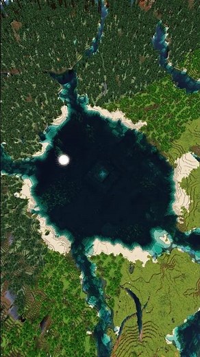 Minecraft Ocean Monument Lake Seed!