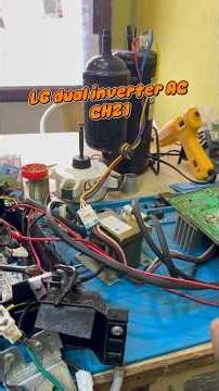 LG Dual Inverter AC CH21 Error Fix | Outdoor PCB Repair | AC Not Working Problem| Vellore AC Service