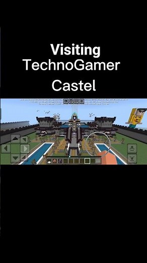 🏰 Visiting Techno Gamerz’s Epic Castle in Minecraft! 😱 | Ultimate Tour 🔥 #Shorts #trending #gaming