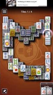 Microsoft Mahjong Mobile|June 21,2026|Daily Challenges|Golden Tiles Hard