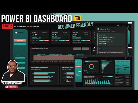 How to Build a Power BI Dashboard | Power BI Tutorial for Beginners (Part 2)